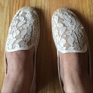 EUC Soludos lace espadrille